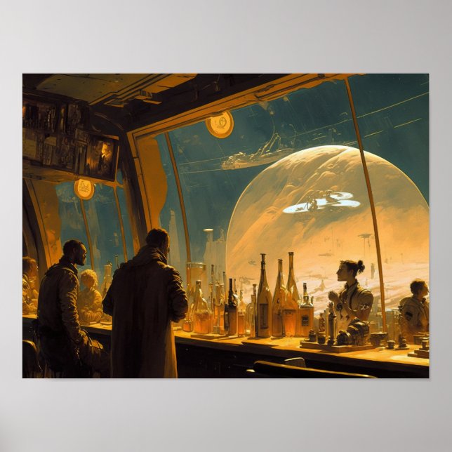 Se dig på rymden Pub #13 Poster (Framsidan)