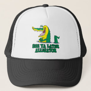 se dig senare alligator keps