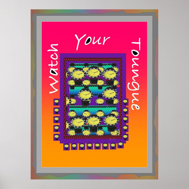 Se din Tunga Lila Poster (Framsidan)