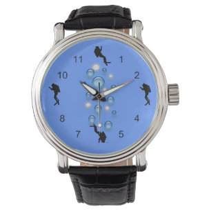 Se - Divers and bubbles Armbandsur
