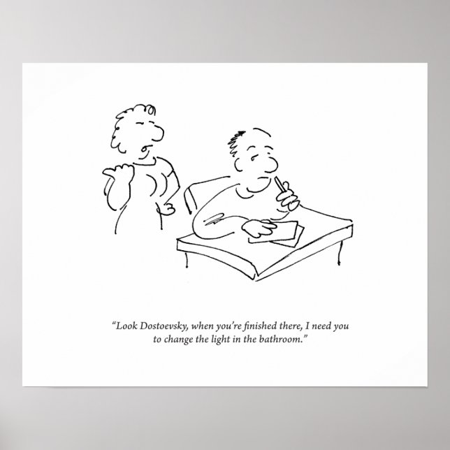 Se Dostoevsky Poster (Framsidan)
