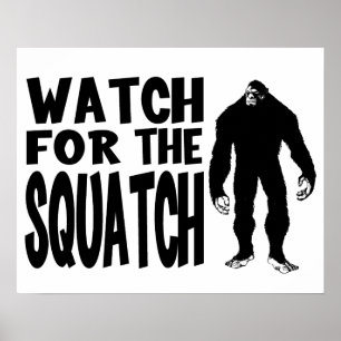 Se efter SQUATCH! Poster
