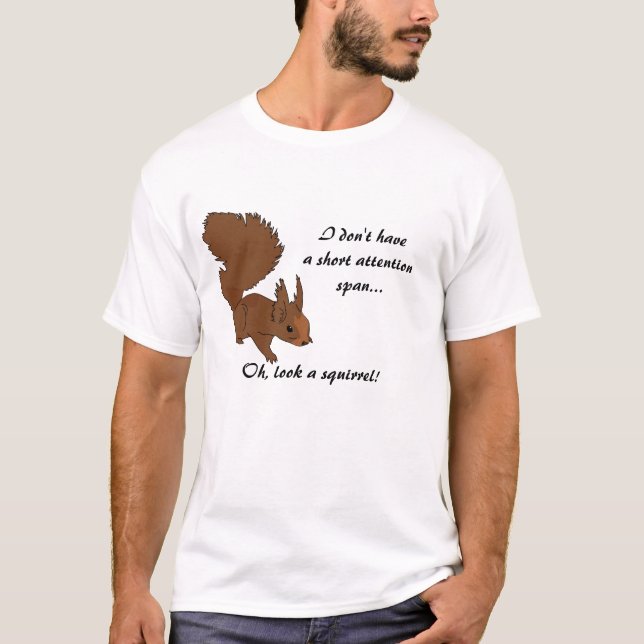 Se en ekorre, Oh! T Shirt (Framsida)