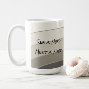 Se en nödvändig kaffe Mugg