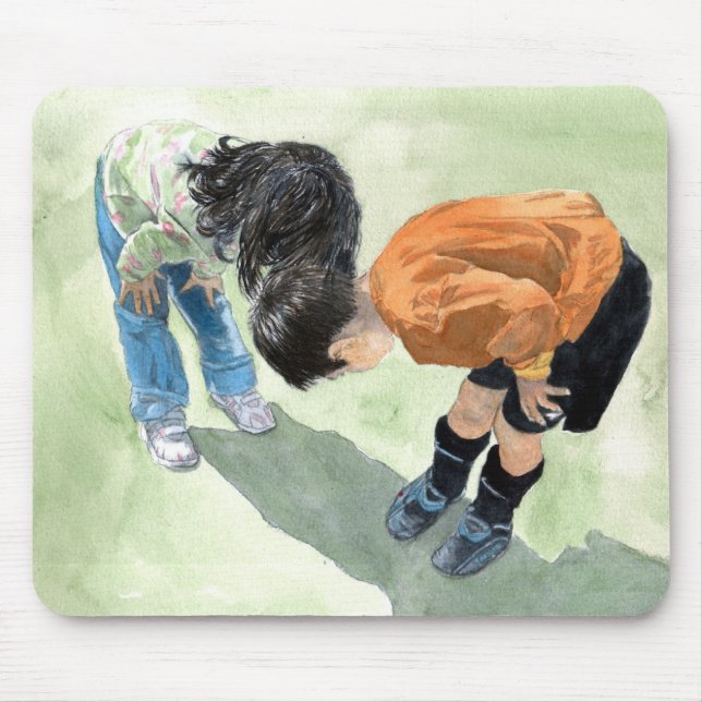 Se en nyckelpiga! Mousepad Musmatta (Framsidan)