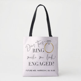 Se engagerad framtid, mrs Söt  Rosa Tote Bag Tygkasse