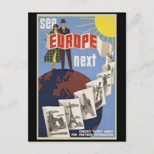 Se Europa nästa Vykort