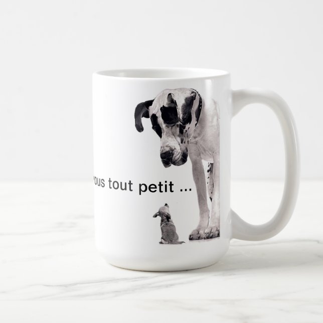 Se faire tout petit - kaffemugg (Höger)