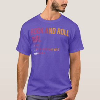 Se Feminism Rock N Roll familj T Shirt