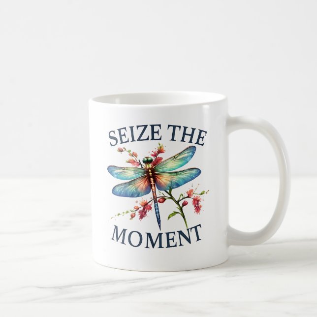 Se filmen - Konstnärlig Dragonfly Kaffemugg (Höger)