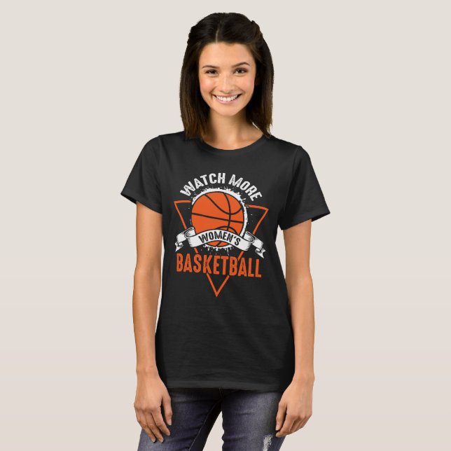 Se fler kvinliga basketmatcher t shirt (Hel framsida)