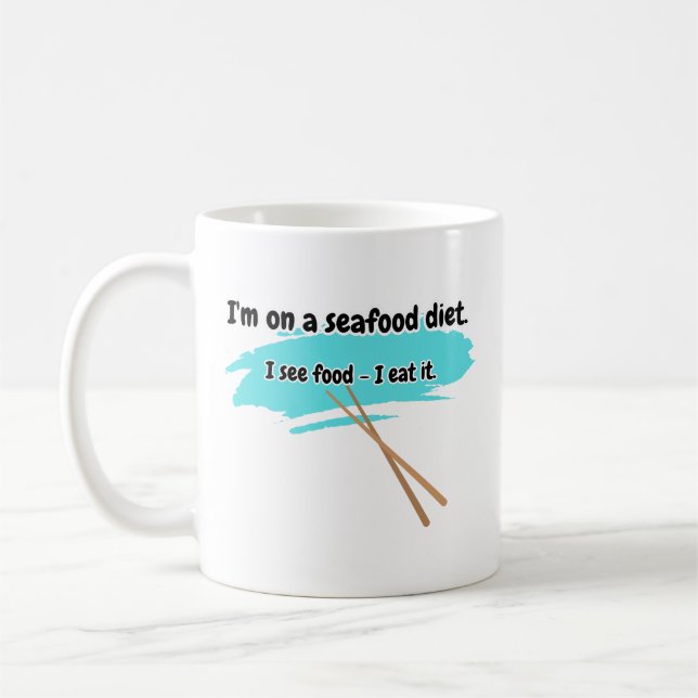 Se-Food Diet Program Kaffemugg (Vänster)