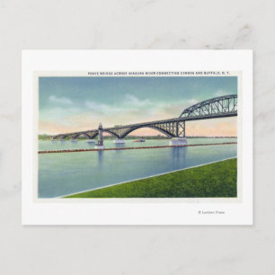 Se fredsbron över Niagarafloden Vykort