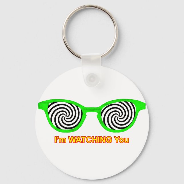 Se Grönten Hypnotize Sunglasses vid MUSEUM Nyckelring (Framsida)