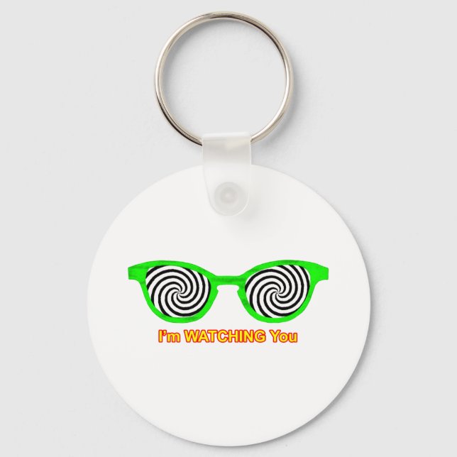 Se Grönten Hypnotize Sunglasses vid MUSEUM Nyckelring (Framsida)