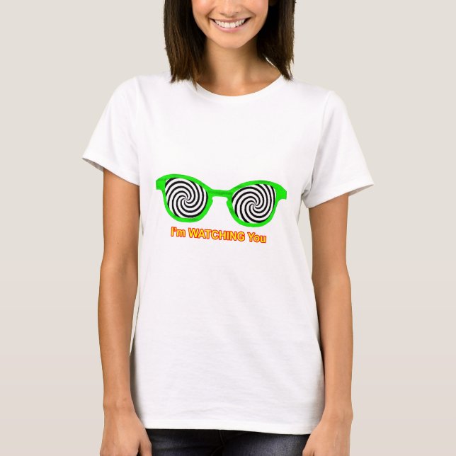 Se Grönten Hypnotize Sunglasses vid MUSEUM T-shirt (Framsida)