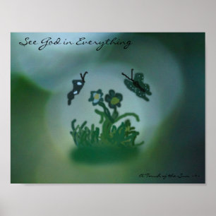 Se Gud i allt Poster