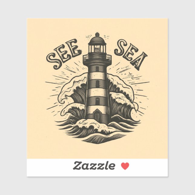 Se hav klistermärken (Ark)