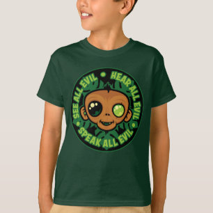 Se, Hör och Säg Allt Ont Apa T Shirt