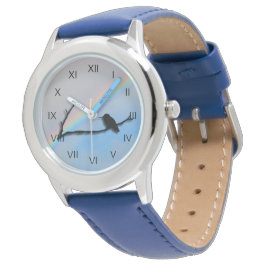 Se - Hummingbird och Rainbow Armbandsur