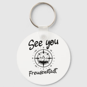 Se hur du Tyskland Vacation Ski C för Freudenstadt Nyckelring