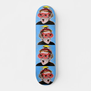 se in i framtiden mini skateboard bräda 18,5 cm