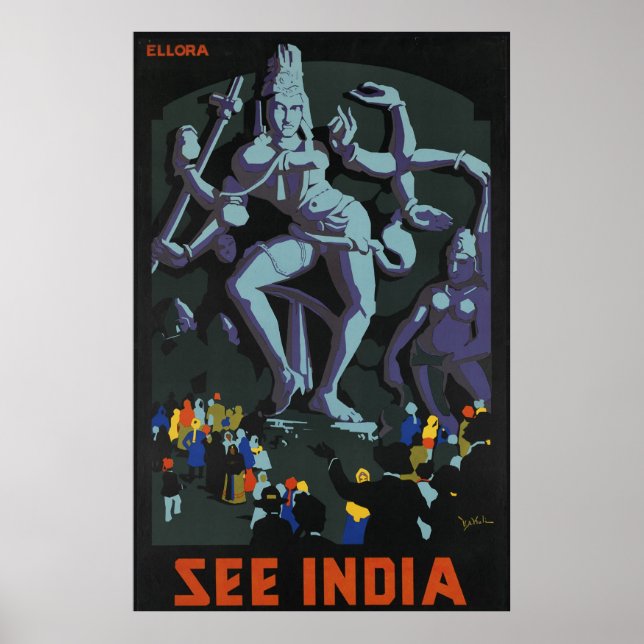 Se India Ellora Poster (Framsidan)