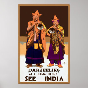 Se Indien ~ Darleeling Poster