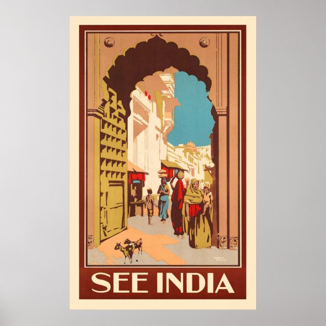 Se Indien Poster (Framsidan)