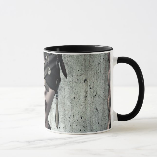 Se ingen ond gotisk konstmugg mugg (Höger)