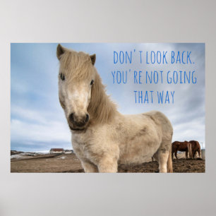 Se inte baksida, inspirera motivational poster