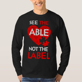 Se inte märkningens autismmedvetandegörande månad t shirt