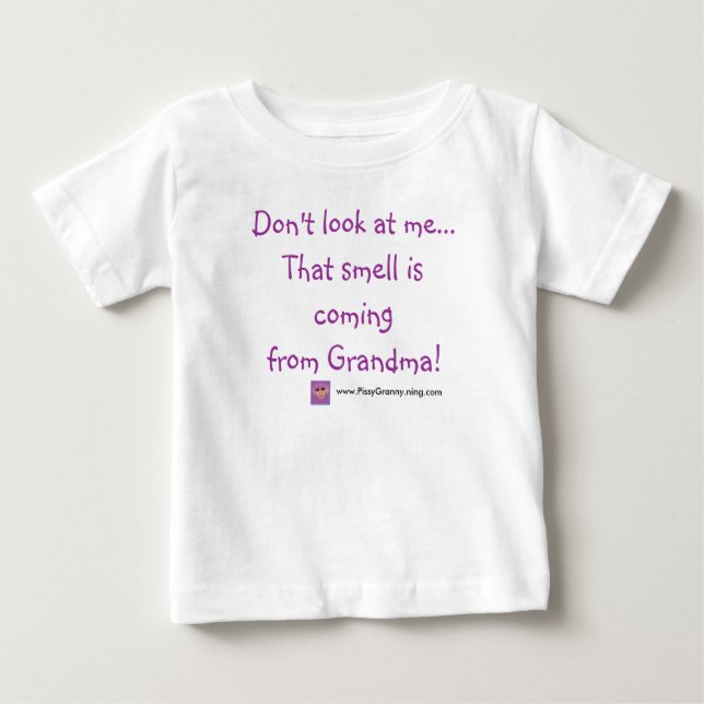 Se inte mig,… som den lukt är kommande från… t shirt (Framsida)