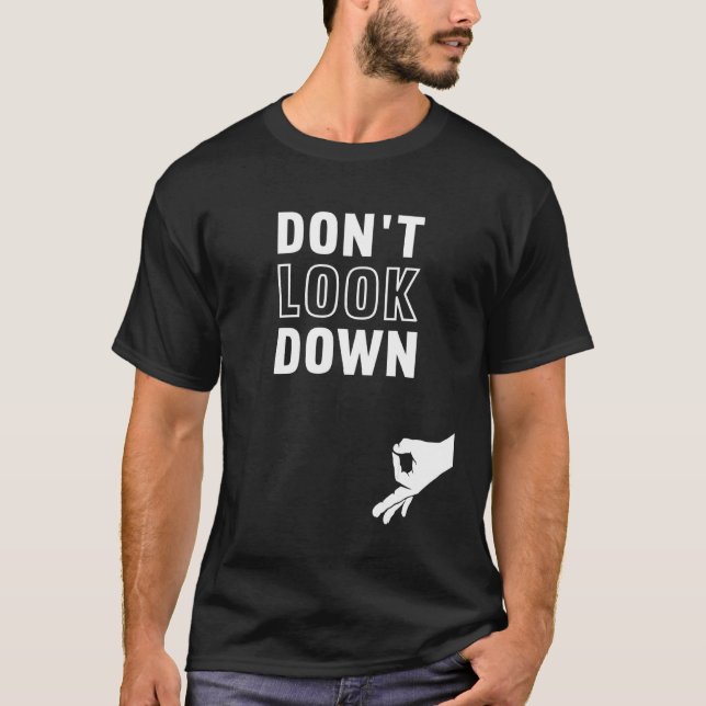 Se inte ned på Skojja cirkelspel T Shirt (Framsida)