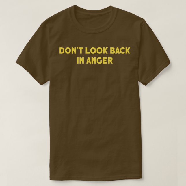 Se inte tillbaka i IlSenap T Shirt (Design framsida)