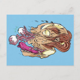 Se inte tillbaka! vykort