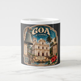 Se-katedralen Goa – Gamla Goa- kulturarv Jumbo Mugg
