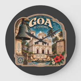Se-katedralen Goa – Gamla Goa- kulturarv Stor Klocka