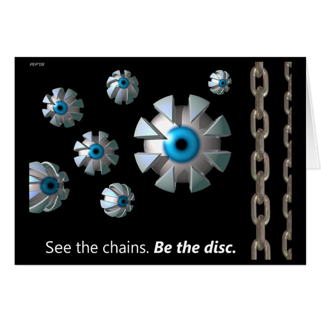 Se kedjorna hälsningskort (Framsidan Horizontal)