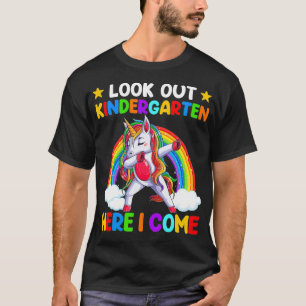 Se Kindergarten här, jag Kom Dabbing Unicorn T Shirt