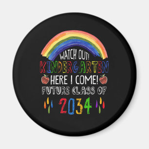 Se Kindergarten I Kom Future Class 2034 Magnet
