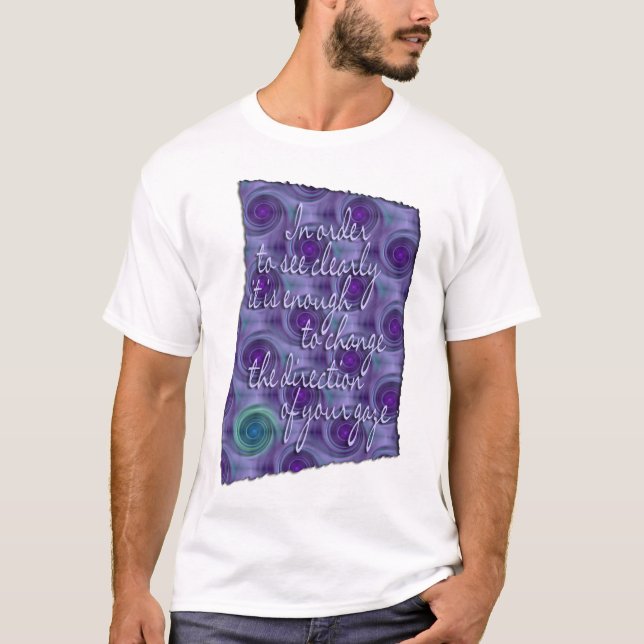 se klart - visdom tee (Framsida)