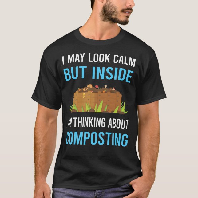 Se kompostering av kompostering för Lugn T Shirt (Framsida)