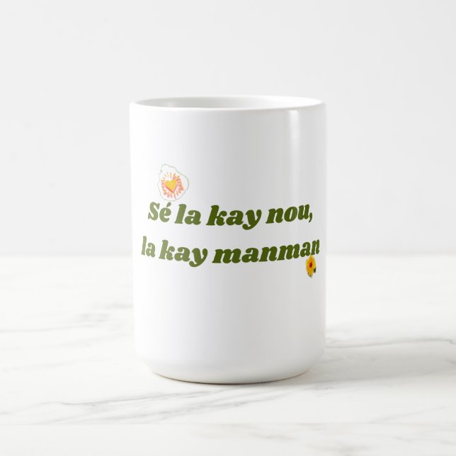 sé la kay nou kaffemugg (Center)