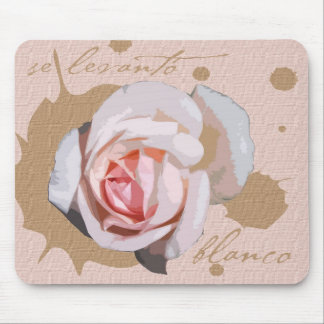Se Levanto Blanco Mousepad Musmatta