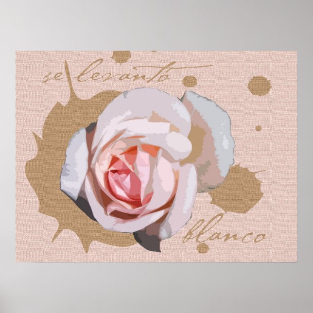 Se levanto blanco poster (Framsidan)