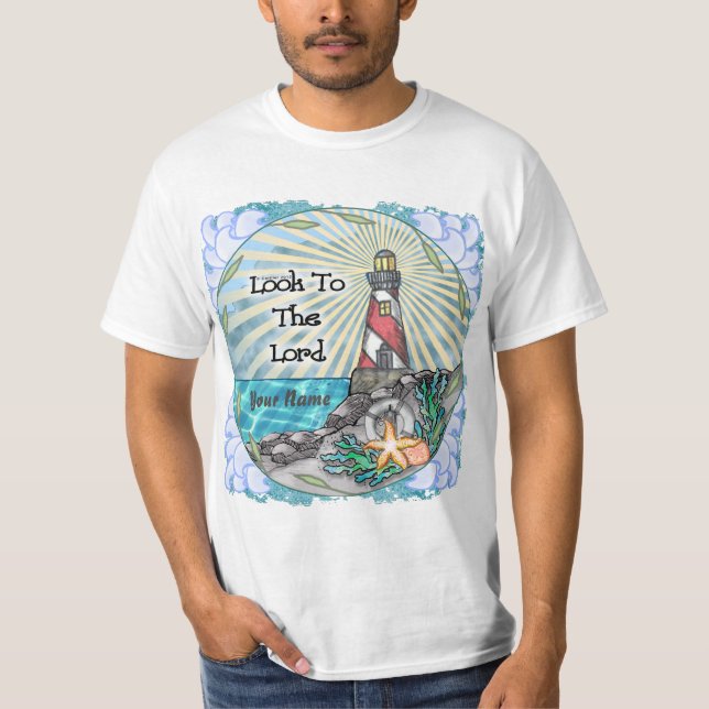 Se Lighthouse Christian t-shirt (Framsida)