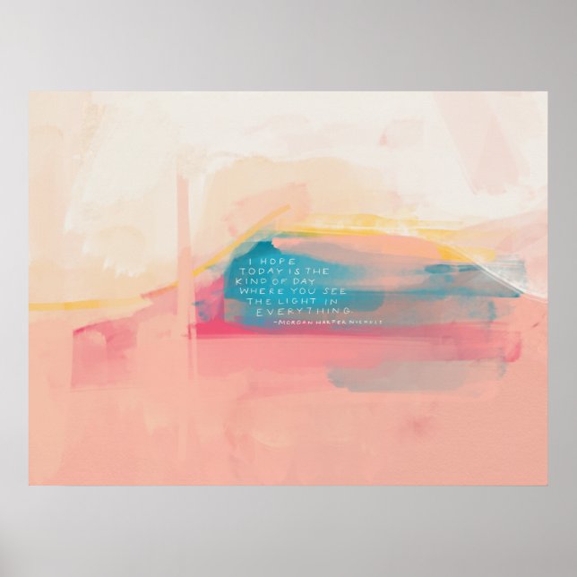 "Se ljuset i allt" poster (Framsidan)