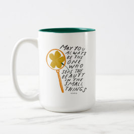 Se ljuset i Little Sak inspirational Två-Tonad Mugg