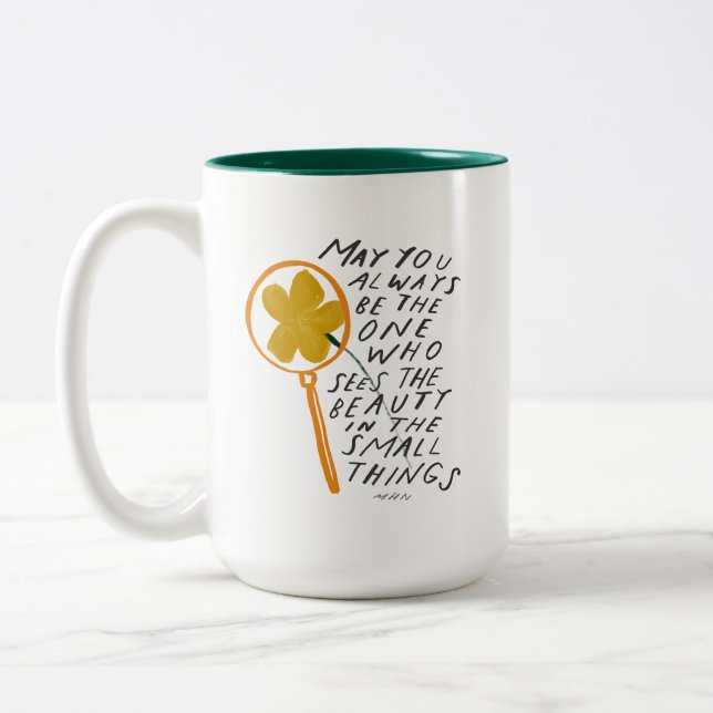 Se ljuset i Little Sak inspirational Två-Tonad Mugg (Vänster)